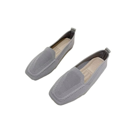 Tenmix Women Flats Non-Slip Loafers Slip-ons Flat Shoes Comfort Loafer Sports Lightweight Breathable Casual Boat Shoe Gray 5.5
Tenmix Women Flats Non-Slip Loafers Slip-ons Flat Shoes Comfort Loafer Sports Lightweight Breathable Casual Boat Shoe Gray 5.5