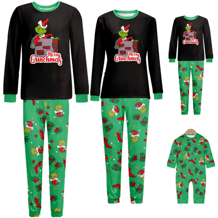 Family Christmas Pajamas Set Christmas Printed Sizes Baby-Kids-Adult-Pet 2 Pieces Top and Pants Bodysuits Xmas Pjs Set
Family Christmas Pajamas Set Christmas Printed Sizes Baby-Kids-Adult-Pet 2 Pieces Top and Pants Bodysuits Xmas Pjs Set