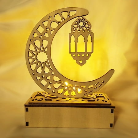 YUANHUILI Ramadan Decor Lightings Moon Star Creative Chic Nightlights for Eid Al Fitr (D)
YUANHUILI Ramadan Decor Lightings Moon Star Creative Chic Nightlights for Eid Al Fitr (D)