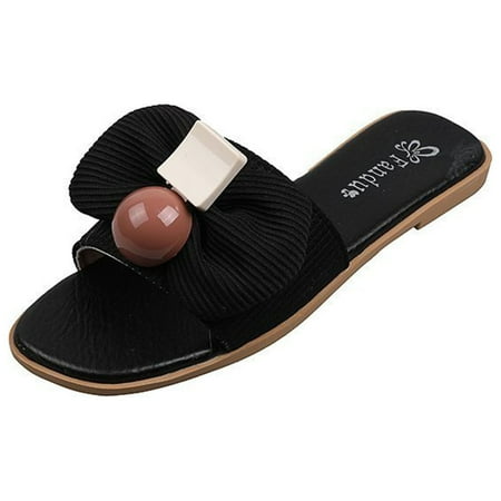 Hvyesh Deals of The Day Summer New Style Sandals Casual Beach Slippers with Bow Summer Sandals for Women Open Toe Beach Shoes Fashion Anti-slip Sandals
Hvyesh Deals of The Day Summer New Style Sandals Casual Beach Slippers with Bow Summer Sandals for Women Open Toe Beach Shoes Fashion Anti-slip Sandals