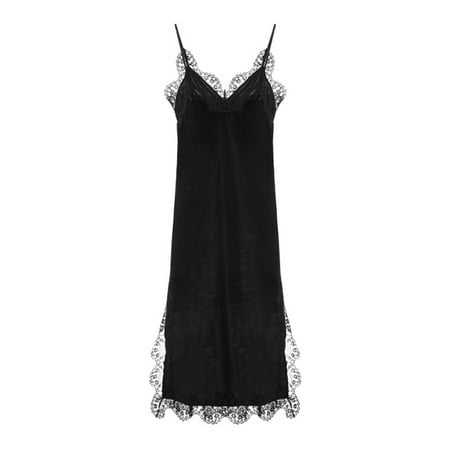 kpoplk Lingerie For Women Plus Size Womens Sleepwear Lace Lingerie Chemises V Neck Nightgown Long Sleep Dress Sleeveless Lace for Women Elegant(Black)
kpoplk Lingerie For Women Plus Size Womens Sleepwear Lace Lingerie Chemises V Neck Nightgown Long Sleep Dress Sleeveless Lace for Women Elegant(Black)