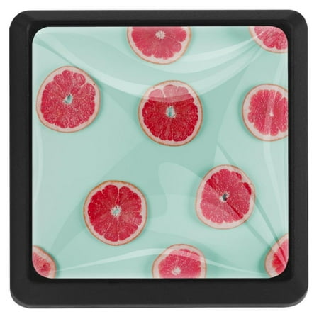 Ownta Square with Screws 3 Pcs for Cupboard Dressing Table Bookcase Drawer Pull Handle Cabinet Door Knobs Grapefruit Slice Pattern
Ownta Square with Screws 3 Pcs for Cupboard Dressing Table Bookcase Drawer Pull Handle Cabinet Door Knobs Grapefruit Slice Pattern