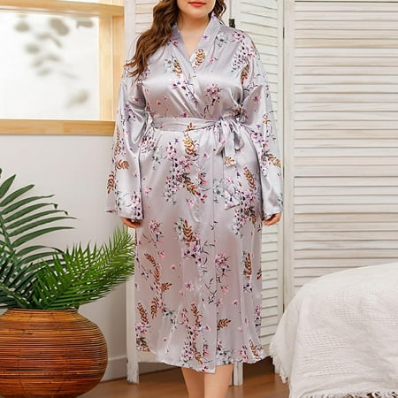 XIAOFFENN Woman Fashion Printed Long Sleeves Plus Size Nightgown Loose Tops Blouse Home Wear Clearance
XIAOFFENN Woman Fashion Printed Long Sleeves Plus Size Nightgown Loose Tops Blouse Home Wear Clearance