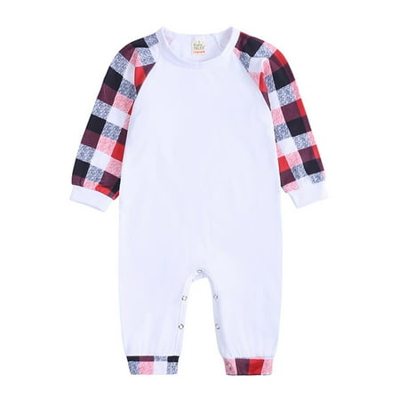 Christmas Pajamas for Family Parent-Child Outfit Winter Fall Merry Plaid Long Sleeve Patchwork Romper Jumpsuit Matching Xmas Sleepwear Clothes Pajama Sets
Christmas Pajamas for Family Parent-Child Outfit Winter Fall Merry Plaid Long Sleeve Patchwork Romper Jumpsuit Matching Xmas Sleepwear Clothes Pajama Sets