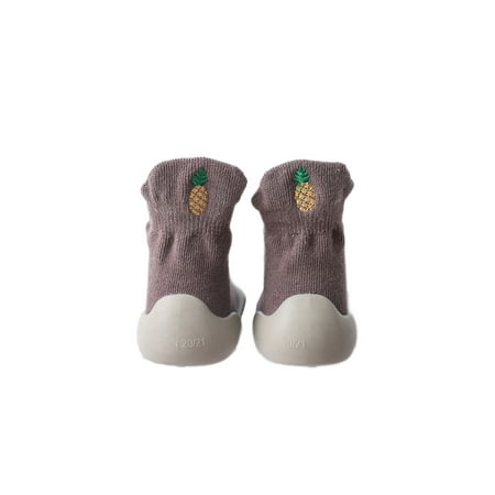 Woobling Toddler Floor Slippers Soft Sole First Walking Shoe Prewalker Sock Shoes Indoor Socks Lightweight Non-Slip Breathable Brown 4.5C
Woobling Toddler Floor Slippers Soft Sole First Walking Shoe Prewalker Sock Shoes Indoor Socks Lightweight Non-Slip Breathable Brown 4.5C