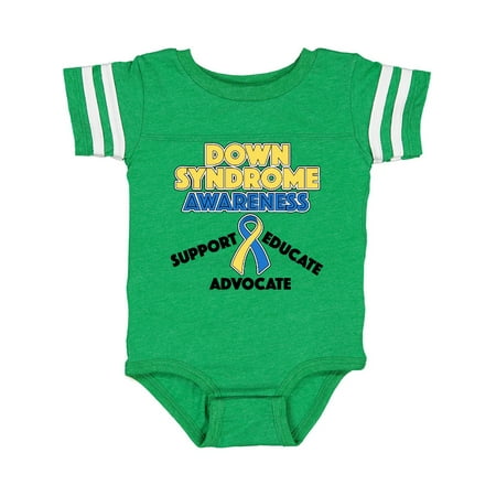Inktastic Down Syndrome Awareness Support Educate Advocate Gift Baby Boy or Baby Girl Bodysuit
Inktastic Down Syndrome Awareness Support Educate Advocate Gift Baby Boy or Baby Girl Bodysuit