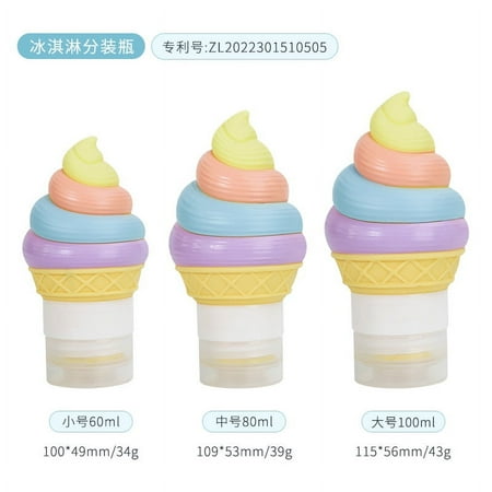 2pcs Silicone Sauces Squeeze Bottles Ice Cream Shaped Sauces Bottles Salad Dressing Container
2pcs Silicone Sauces Squeeze Bottles Ice Cream Shaped Sauces Bottles Salad Dressing Container