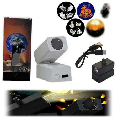 GEHGWP Mini Halloween Projection Lamp Halloween Projector Lights With 5 Projection Film Rechargeable Halloween Projector Lights Halloween Projection Lamp
GEHGWP Mini Halloween Projection Lamp Halloween Projector Lights With 5 Projection Film Rechargeable Halloween Projector Lights Halloween Projection Lamp