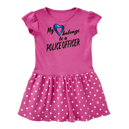 Inktastic My Heart Belongs to a Police Officer with Blue Heart Gift Baby Girl Dress
Inktastic My Heart Belongs to a Police Officer with Blue Heart Gift Baby Girl Dress