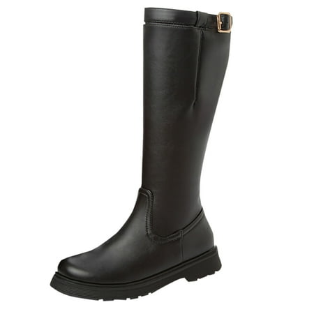Boots For Women Booties For Women Ladies Fashion Solid Color Flat Round Toe Low Heel Middle Boots Women Black
Boots For Women Booties For Women Ladies Fashion Solid Color Flat Round Toe Low Heel Middle Boots Women Black