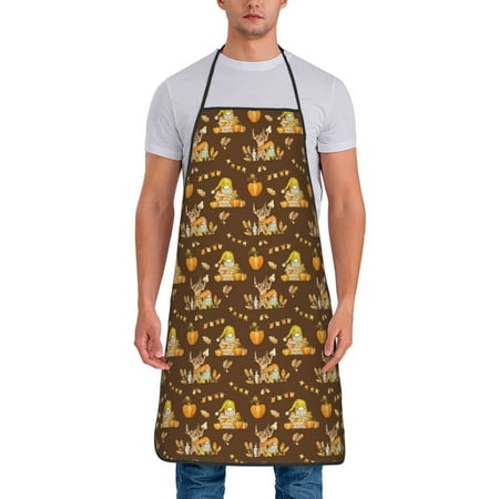 Wukai Autumn With Pumpkin Harvest Print Aprons Adjustable Bib Aprons Cooking Kitchen Chef Apron for Women and Men
Wukai Autumn With Pumpkin Harvest Print Aprons Adjustable Bib Aprons Cooking Kitchen Chef Apron for Women and Men