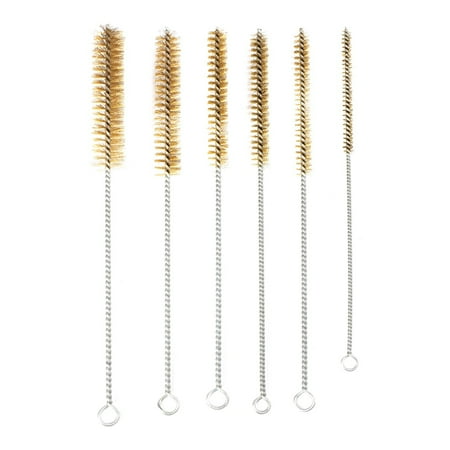 6 Pcs Brass Tube Cleaning Brush Wire Brush Set Cleaning Polishing Tool Brass Wire Brush Set For Pipe Tube Cylinder Bores Cleaning Hand Tool
6 Pcs Brass Tube Cleaning Brush Wire Brush Set Cleaning Polishing Tool Brass Wire Brush Set For Pipe Tube Cylinder Bores Cleaning Hand Tool