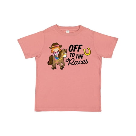 Inktastic Off to the Races with Cowgirl on Horse Gift Toddler Toddler Girl T-Shirt
Inktastic Off to the Races with Cowgirl on Horse Gift Toddler Toddler Girl T-Shirt
