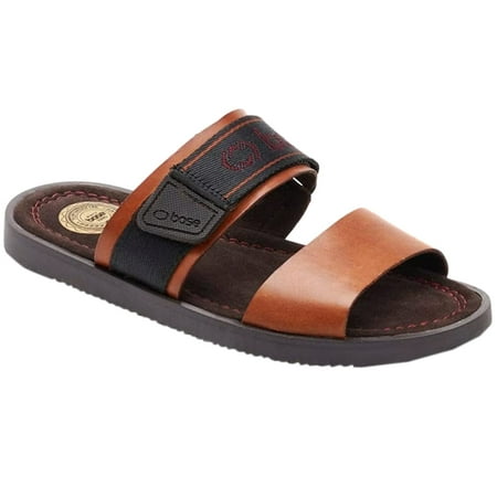 Base London Mens Tangier Strappy Leather Sandals