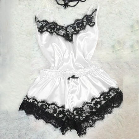 2PC Lingerie For Women Fashion Sexy Lace Sleepwear Lingerie Temptation Babydoll Underwear Nightdress
2PC Lingerie For Women Fashion Sexy Lace Sleepwear Lingerie Temptation Babydoll Underwear Nightdress