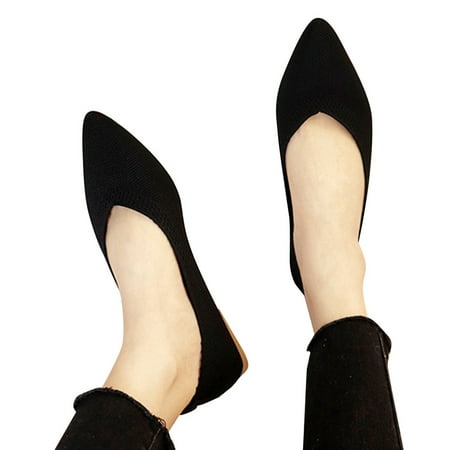 Women Classic Pointy Toe Ballet Flat Shoes Single Shoes Casual Shallow Mouth Flat Shoes for Spring 38 Black
Women Classic Pointy Toe Ballet Flat Shoes Single Shoes Casual Shallow Mouth Flat Shoes for Spring 38 Black