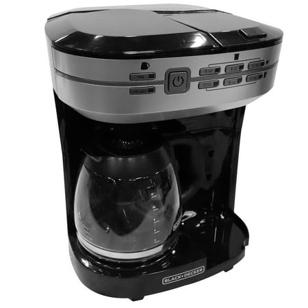 BLACK+DECKER Cafe Select 2-in-1 Dual Brew & Mug Coffee Maker - Black / Silver (Refurbished)