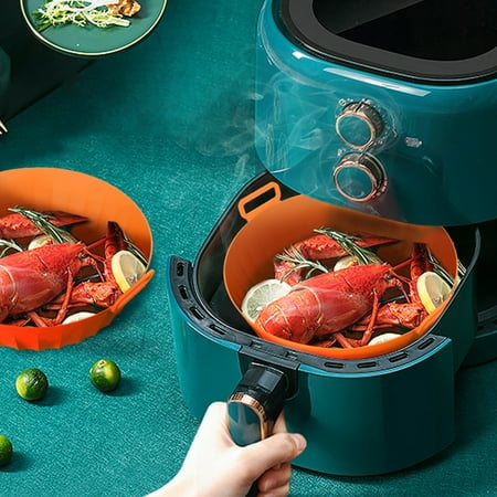 Hadanceo Fryer Pad 3D Drainage Groove Heat-resistant Flower Texture with Handle Food Grade Foldable Roasting Tray for Household
Hadanceo Fryer Pad 3D Drainage Groove Heat-resistant Flower Texture with Handle Food Grade Foldable Roasting Tray for Household