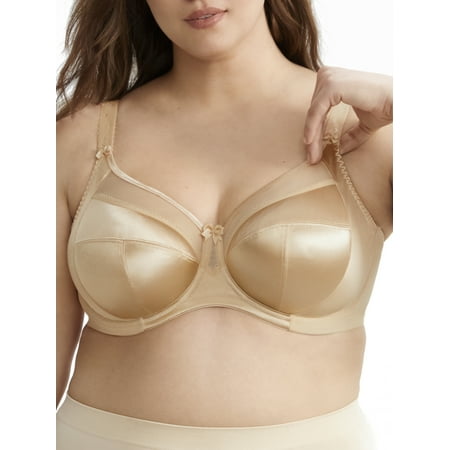 Goddess Womens Keira Satin Side Support Bra Style-6090