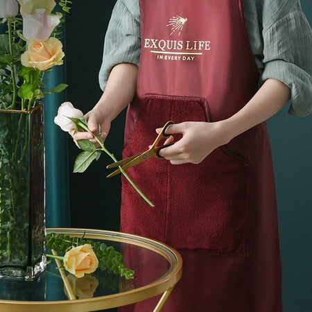 DoubleYi Cooking Bib Wipeable Lightweight Beautiful Household Wipeable Waterproof Sleeveless Apron
DoubleYi Cooking Bib Wipeable Lightweight Beautiful Household Wipeable Waterproof Sleeveless Apron