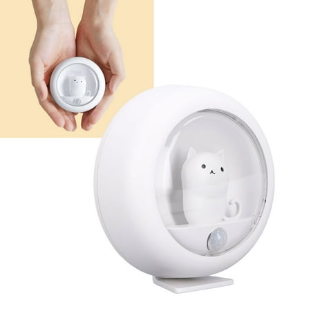 Garosa LED Night Lamp Night Lamp LED Motion Sensor Night Light Lovely Cat USB Charging White Creative For Wardrobe Bedroom
Garosa LED Night Lamp Night Lamp LED Motion Sensor Night Light Lovely Cat USB Charging White Creative For Wardrobe Bedroom
