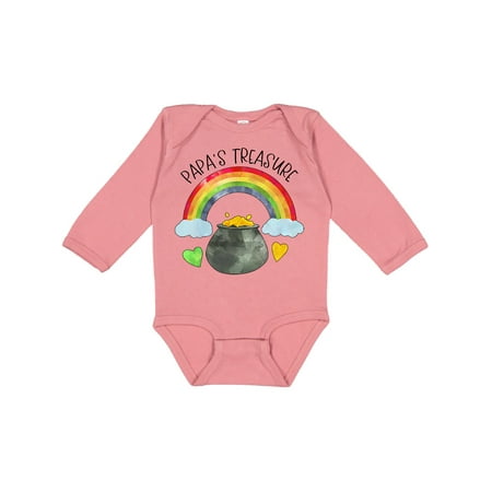 Inktastic Papa s Treasure St. Patrick s Day Rainbow and Gold Gift Baby Boy or Baby Girl Long Sleeve Bodysuit
Inktastic Papa s Treasure St. Patrick s Day Rainbow and Gold Gift Baby Boy or Baby Girl Long Sleeve Bodysuit