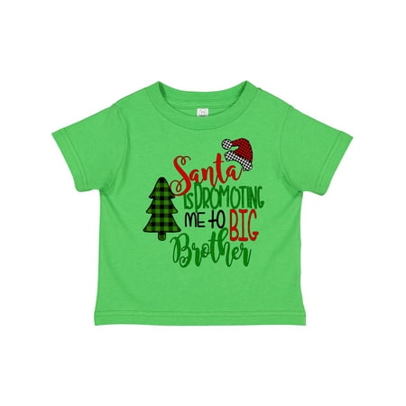 Inktastic Santa is Promoting Me to Big Brother Green Plaid Tree Boys Toddler T-Shirt
Inktastic Santa is Promoting Me to Big Brother Green Plaid Tree Boys Toddler T-Shirt