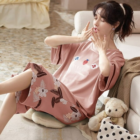 QWZNDZGR Spring Summer Polyester Women Sleep Loungewear Pajamas Cartoon Bear Print Pajama Sets Cartoon Pyjamas Sleepwear 3XL 5XL Homewear
QWZNDZGR Spring Summer Polyester Women Sleep Loungewear Pajamas Cartoon Bear Print Pajama Sets Cartoon Pyjamas Sleepwear 3XL 5XL Homewear