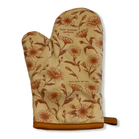 Your Opinion Matters But Not To Me Funny Oven Mitt Cooking Sarcastic Kitchen Accessories (Oven Mitt)
Your Opinion Matters But Not To Me Funny Oven Mitt Cooking Sarcastic Kitchen Accessories (Oven Mitt)