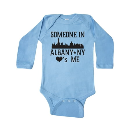Inktastic Albany New York Skyline Someone Loves Me Gift Baby Boy or Baby Girl Long Sleeve Bodysuit
Inktastic Albany New York Skyline Someone Loves Me Gift Baby Boy or Baby Girl Long Sleeve Bodysuit