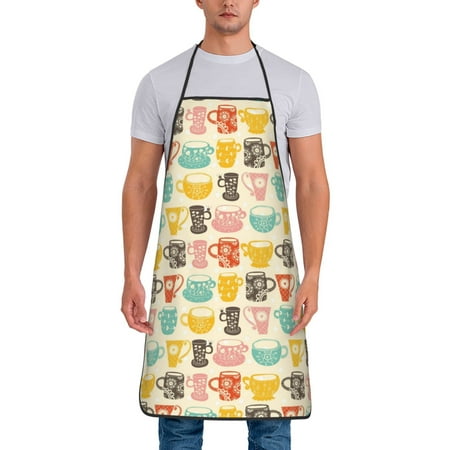 Junzan Vintage Cup Print Kitchen Cooking Aprons Chef Apron for Men and Women Professional for Cooking Bib Aprons for Kitchen/Crafting/BBQ/Drawing
Junzan Vintage Cup Print Kitchen Cooking Aprons Chef Apron for Men and Women Professional for Cooking Bib Aprons for Kitchen/Crafting/BBQ/Drawing
