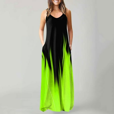 jsaierl Women Casual Plus Size Tie-dy Gradient Crewneck Pockets Sleeveless Maxi Long Dress for Women 2022
jsaierl Women Casual Plus Size Tie-dy Gradient Crewneck Pockets Sleeveless Maxi Long Dress for Women 2022
