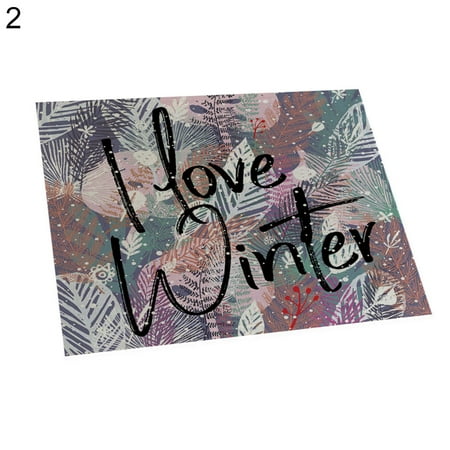 Wanwan 42 x 32cm Flower Letter Print Heat Insulation Placemat Bow Dish Pad Table Decor
Wanwan 42 x 32cm Flower Letter Print Heat Insulation Placemat Bow Dish Pad Table Decor