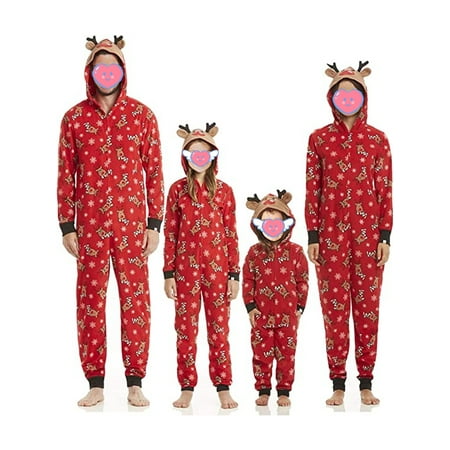 Sunisery Family Matching Christmas Pajamas Sets Sleepwear Jumpsuit Hoodie with Hood Matching Holiday PJ s for Family
Sunisery Family Matching Christmas Pajamas Sets Sleepwear Jumpsuit Hoodie with Hood Matching Holiday PJ s for Family