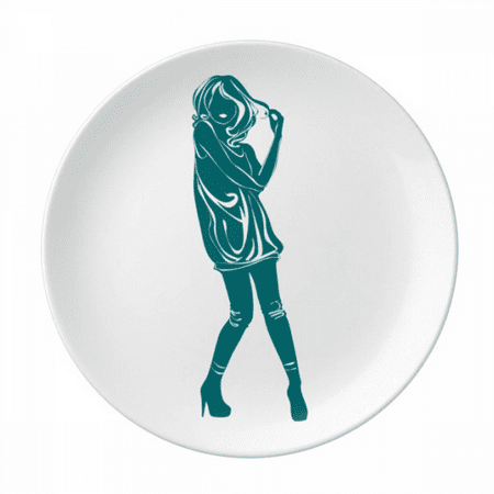 Outline Girl Beautiful Woman Plate Decorative Porcelain Salver Tableware Dinner Dish
Outline Girl Beautiful Woman Plate Decorative Porcelain Salver Tableware Dinner Dish