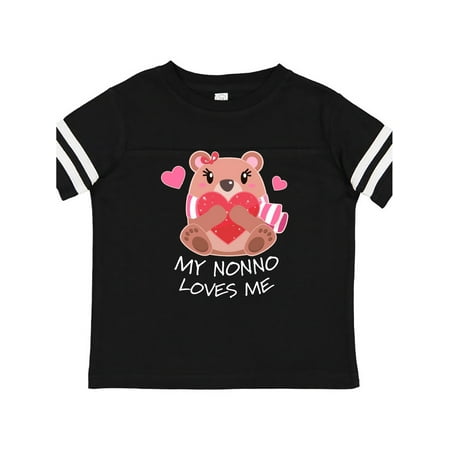 Inktastic My Nonno Loves me- bear and hearts Gift Toddler Boy or Toddler Girl T-Shirt
Inktastic My Nonno Loves me- bear and hearts Gift Toddler Boy or Toddler Girl T-Shirt