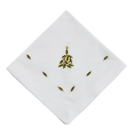 Saro Lifestyle YP601.W20S 20 in. Embroidered Topiary Table Napkins White - Set of 4
Saro Lifestyle YP601.W20S 20 in. Embroidered Topiary Table Napkins White - Set of 4