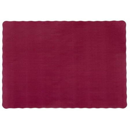 25 Scalloped Edge Paper Placemats 10 X 14 Dinner Size 26 Colors - Burgundy
25 Scalloped Edge Paper Placemats 10 X 14 Dinner Size 26 Colors - Burgundy