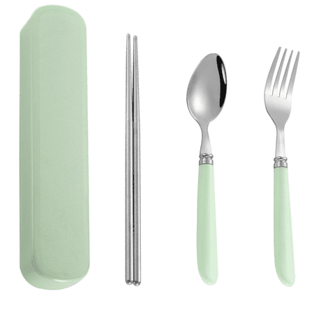 Stainless Steel Portable Tableware Spoon and Fork Three-piece Set Children s Student Travel Storage Box Fork Single Gift Set
Stainless Steel Portable Tableware Spoon and Fork Three-piece Set Children s Student Travel Storage Box Fork Single Gift Set