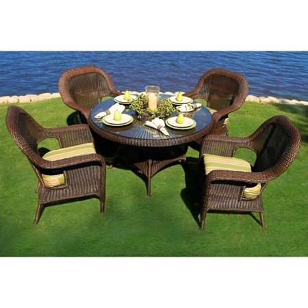 Tortuga Sea Pines 5 Piece Patio Dining Set