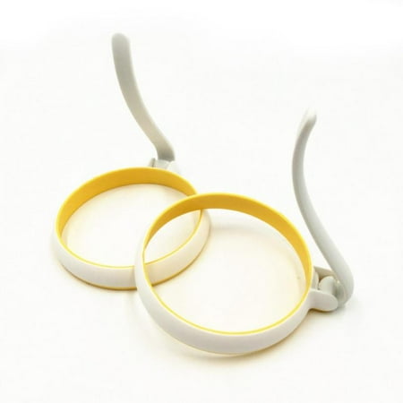 Nonstick Silicone Fried Egg Mold Rings Pancake Molds with Handle Kitchen Cooking reakfast Lunch Dinner
Nonstick Silicone Fried Egg Mold Rings Pancake Molds with Handle Kitchen Cooking reakfast Lunch Dinner