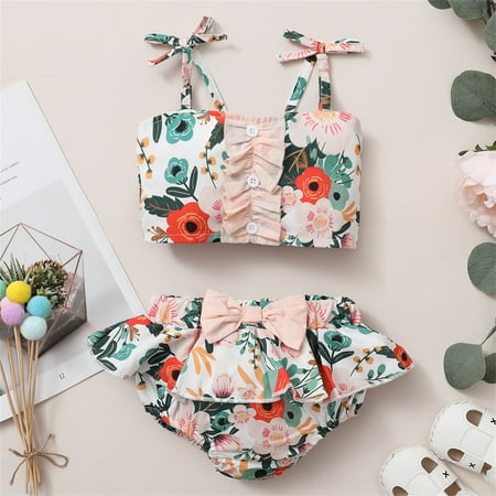 Cathalem Winter Clothes for Teen Girls Toddler Kids Girls Clothes Floral Print Sleeveless Strap Suspenders Little Character Set Childrenscostume Green 18 Months
Cathalem Winter Clothes for Teen Girls Toddler Kids Girls Clothes Floral Print Sleeveless Strap Suspenders Little Character Set Childrenscostume Green 18 Months