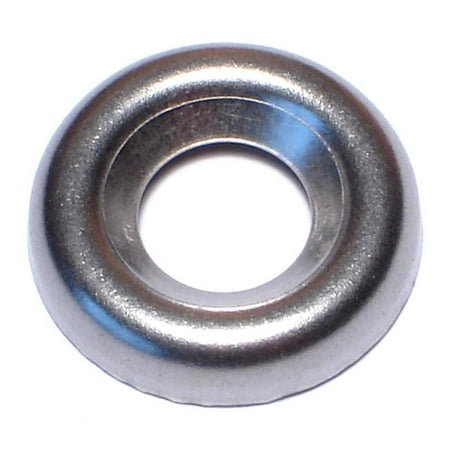 #14 x 21/64 x 25/32 18-8 Stainless Steel Finishing Washers FNWSRS-114