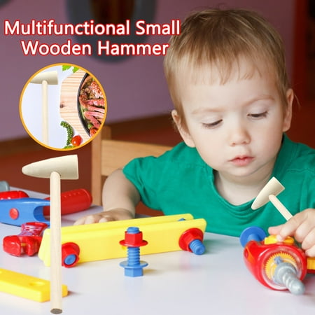 Chiccall Mini Wooden Mallet Knocking Cake Wooden Hammer Children s Toy Hammer Christmas Gifts for Kids
Chiccall Mini Wooden Mallet Knocking Cake Wooden Hammer Children s Toy Hammer Christmas Gifts for Kids