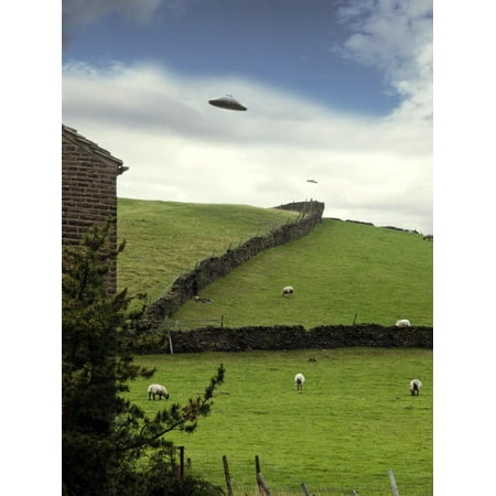 UFO Sighting Print Wall Art By Richard Kail