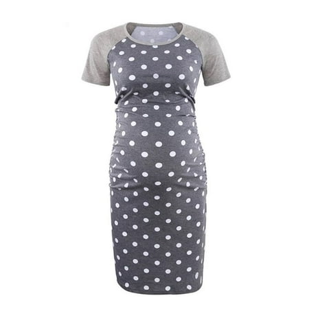 QIPOPIQ Maternity Dress Clearance Woman O-Neck Print Short Sleeve Causel Pregnant Maternity Nursing Dress
QIPOPIQ Maternity Dress Clearance Woman O-Neck Print Short Sleeve Causel Pregnant Maternity Nursing Dress