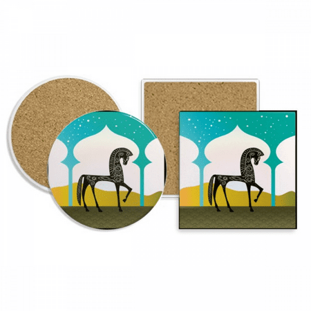 Castle Dream Princess Style Horse Blue Yellow Coaster Cup Mug Holder Absorbent Stone Cork Base Set
Castle Dream Princess Style Horse Blue Yellow Coaster Cup Mug Holder Absorbent Stone Cork Base Set