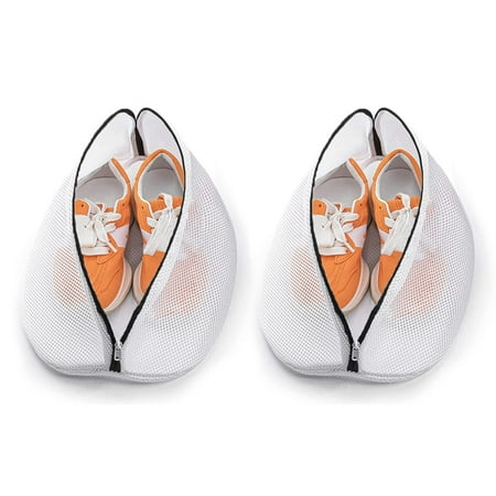 2PCS Sneakers Shoes Laundry Bag with Strong and Fine Mesh for Students Living in Dormitories