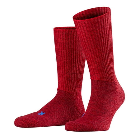 Men s Falke 16480 Walkie Ultra-Light Plush Sole Ergo Boot Sock (Scarlet M)