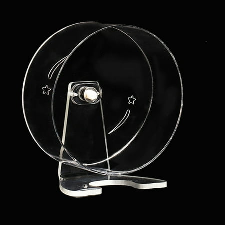 Whigetiy Transparent Acrylic Hamster Running Exercise Wheel Hedgehog Racing Training Toy
Whigetiy Transparent Acrylic Hamster Running Exercise Wheel Hedgehog Racing Training Toy